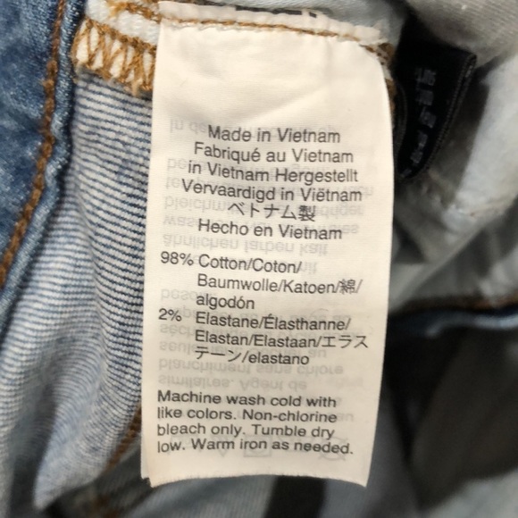 Madewell 9” High Rise Skinny Jeans Size 26 Blue - Picture 9 of 9